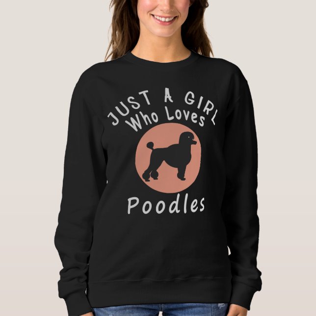 Sudadera solo un chica al que le encantan los canicles (Anverso)