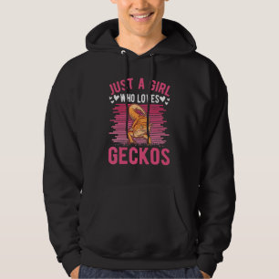 Sudadera Sólo un Chica que ama al Chica Geckos