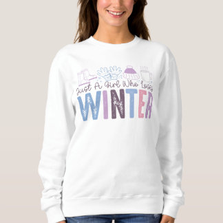 Sudadera Sólo un Chica que ama el diseño estacional de invi