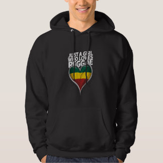 Sudadera Solo un Chica que ama el reggae