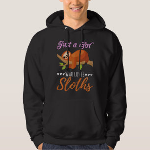 Sudadera Solo un Chica que ama las eslóganes Classic 95