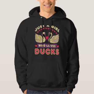 Sudadera Sólo Un Chica Que Ama Los Patos Cortos Duch Duch D
