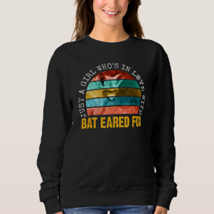 Sudadera Solo un Chica que está enamorado de Fox, un pez go