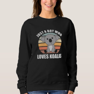 Sudadera Solo un chico que ama a Koalas - Cute Koala
