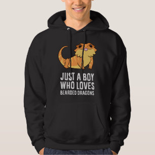 Sudadera Solo un chico que ama los dragones barbudos