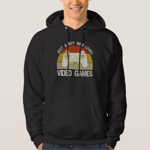 Sudadera Solo un chico que ama los videojuegos