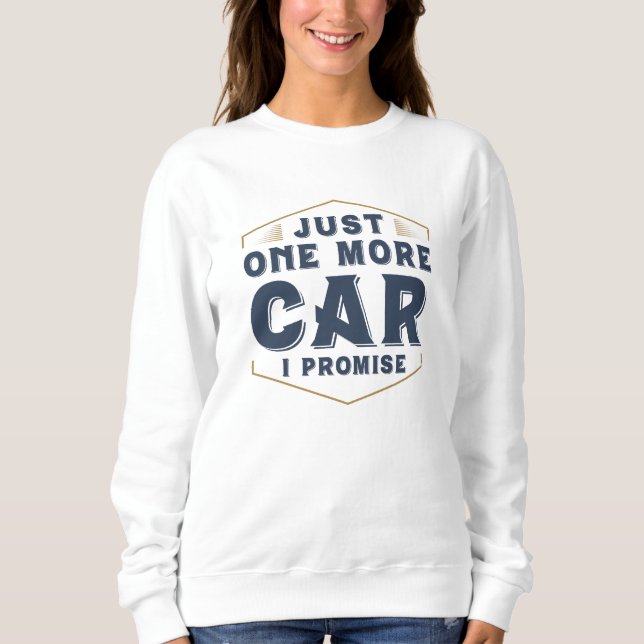 Sudadera Solo un coche más (Anverso)