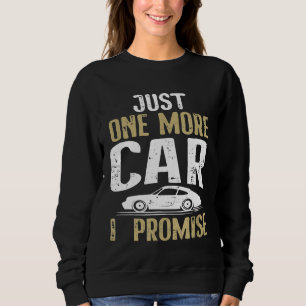 Sudadera Sólo un coche más prometo mecánica de coches