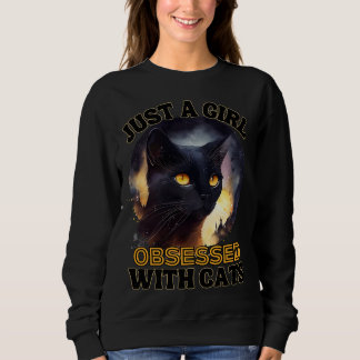Sudadera Sólo un gato Chica