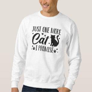 Sudadera Sólo un gato más que prometo