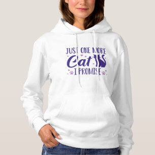 Sudadera Sólo un gato más que prometo