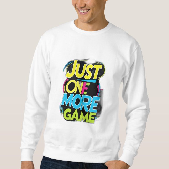 Sudadera Sólo un juego más (Anverso)