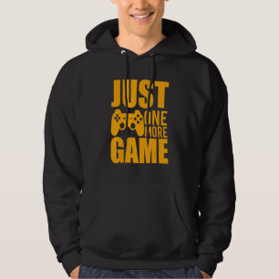Sudadera Solo un Juego Más Camiseta Naranja de Videojuegos