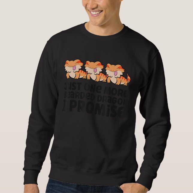 Sudadera Sólo Un Mascota De Dragón Con Barba Más (Anverso)