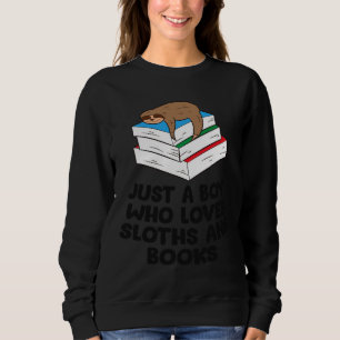 Sudadera Solo Un Niño Que Ama Las Lemas Y Los Libros