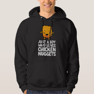 Sudadera Solo Un Niño Que Ama Las Nuggets De Pollo