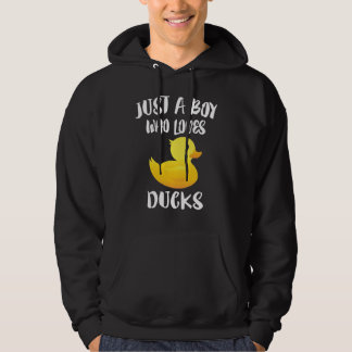 Sudadera Solo Un Niño Que Ama Los Patos