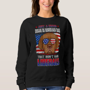 Sudadera Sólo un orgulloso perro de burdeos papá Merica Per