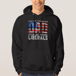 Sudadera Solo Un Padre Regular Intenta No Criar A Los Liber