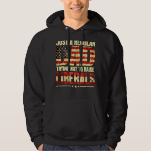 Sudadera Solo Un Padre Regular Intenta No Criar A Los Liber