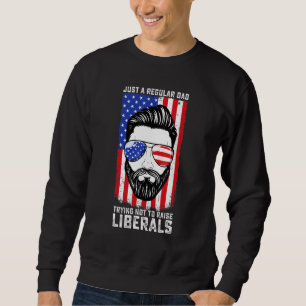 Sudadera Solo Un Padre Regular Intenta No Criar A Los Liber