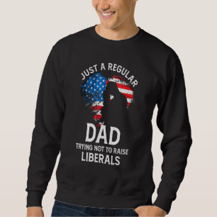 Sudadera Solo Un Padre Regular Intenta No Criar A Los Liber