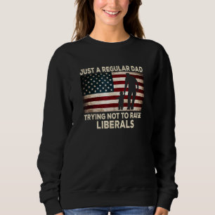 Sudadera Solo Un Padre Regular Intenta No Criar A Los Liber