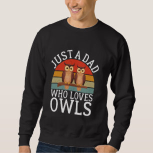 Sudadera Solo un papá que ama a los búhos