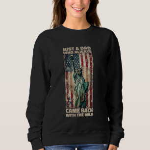 Sudadera Solo un papá que siempre volvió con la leche Padre