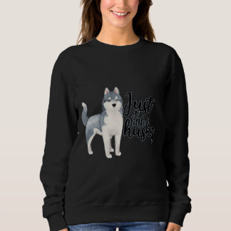 Sudadera Sólo un pequeño Husky