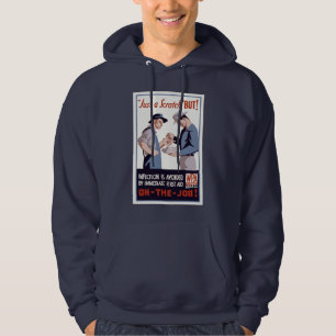 Sudadera "Solo un rasguño" cartel de primeros auxilios