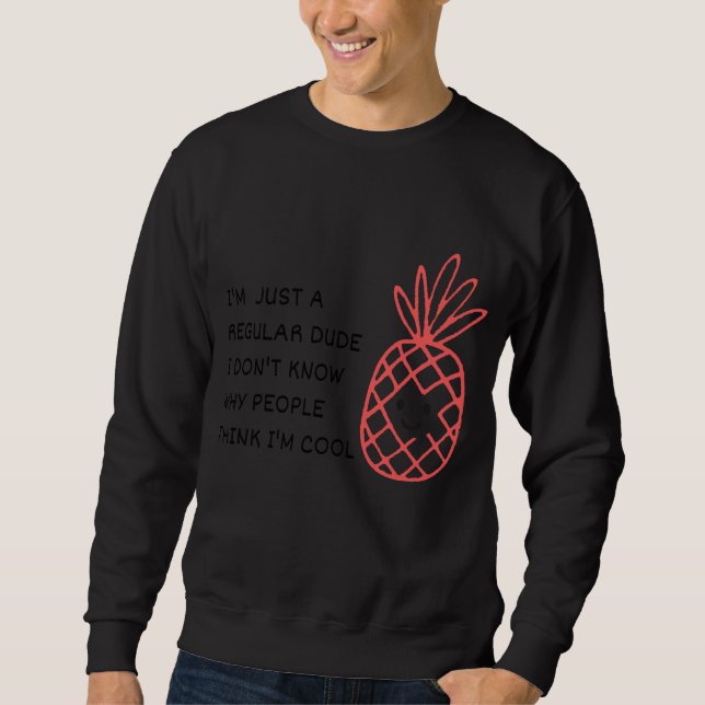 Sudadera Solo un Tipo Normal (Anverso)