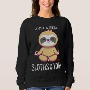 Sudadera Solo Una Chica A La Que Le Encantan Las Lemas Y El