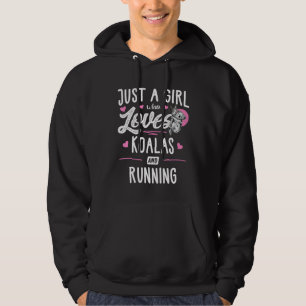 Sudadera Sólo Una Chica Que Ama A Koalas Y A Las Mujeres En