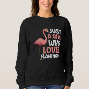 Sudadera Sólo una Chica que ama a las mujeres flamencas 1