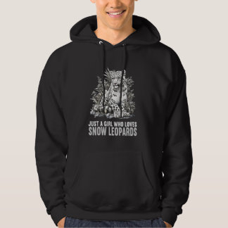 Sudadera Sólo una chica que ama a los amantes de los leopar