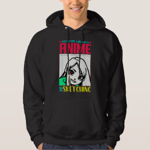 Sudadera Solo una chica que ama el anime y el dibujo