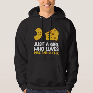 Sudadera Solo una chica que ama el macarrones con queso y e