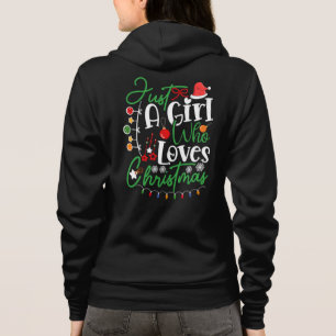Sudadera Sólo Una Chica Que Ama La Navidad