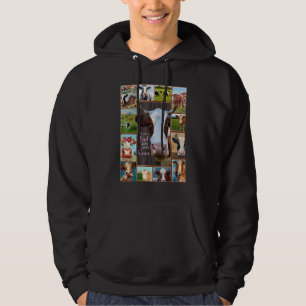 Sudadera Solo Una Chica Que Ama La Vaca Disfraz De Vaca Lin