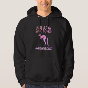 Sudadera Solo Una Chica Que Ama Las Pademelones Para Las Mu