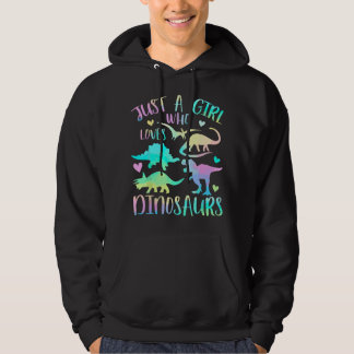 Sudadera Solo una chica que ama los dinosaurios - Adolescen