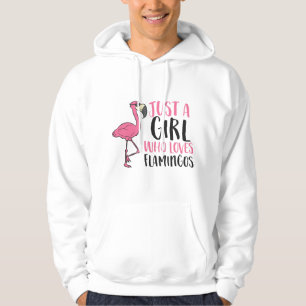 Sudadera Solo Una Chica Que Ama Los Flamencos Lindo Flamenc