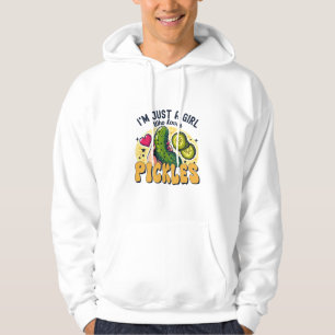 Sudadera Solo Una Chica Que Ama Los Pepinillos - Divertido 