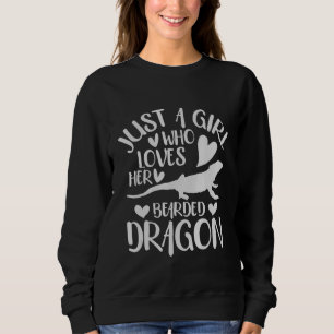 Sudadera Sólo Una Chica Que Ama Su Dragón Con Cabeza, Chica