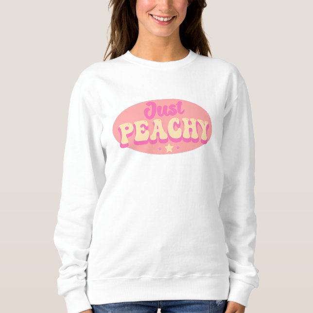 Sudadera Sólo una cita peachy (Anverso)