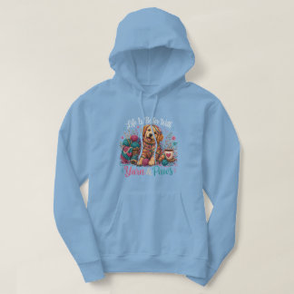Sudadera Solo una fila más Gato de punto – Yarn & Handm aco