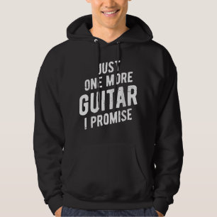 Sudadera Sólo una guitarra más, te prometo