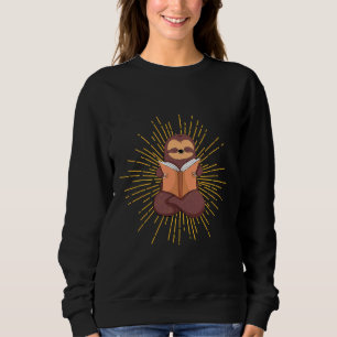 Sudadera Sólo una linda frase leyendo diversión perezosa