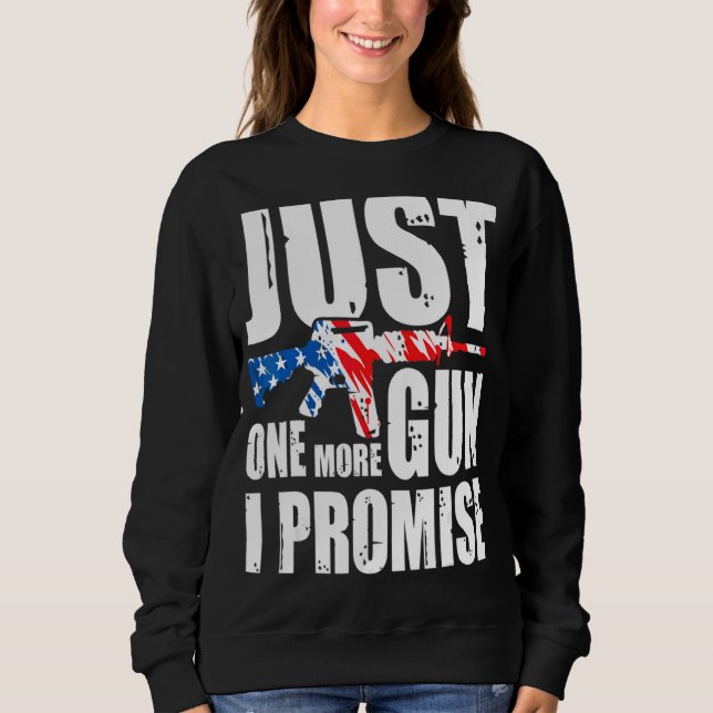 Sudadera Sólo una pistola más, propongo 4 (Anverso)